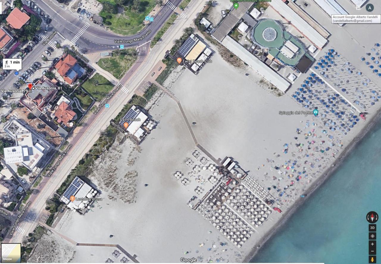 Attico La Terrazza Sul Mare Lägenhet Cagliari Exteriör bild